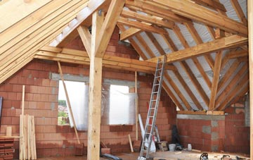 Teffont Magna attic trusses